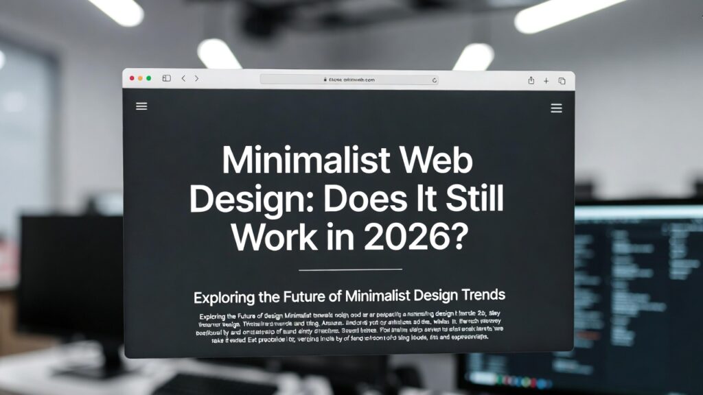Minimalist Web Design: Does It Still Work in 2026?