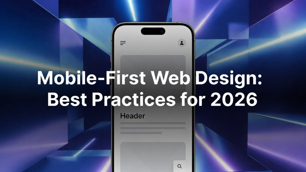 Mobile‑First Web Design: Best Practices for 2026