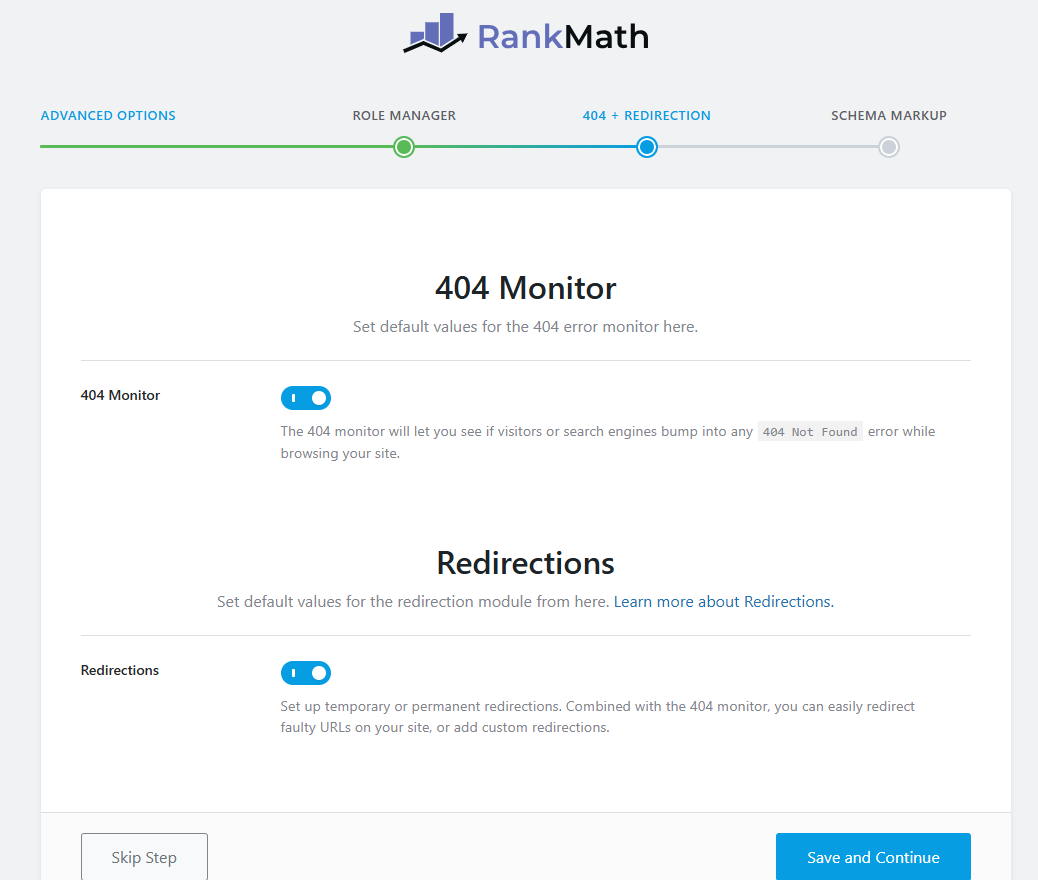 Rank Math 404 Monitor