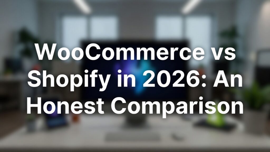 WooCommerce vs Shopify in 2026: An Honest Comparison